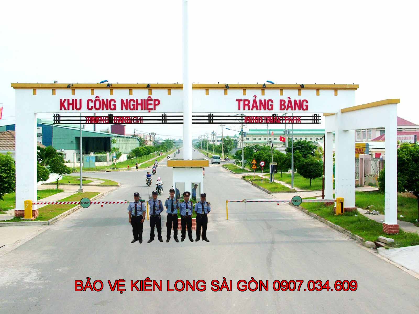 Dịch vụ bảo vệ khu công nghiệp Trảng Bàng Tây Ninh